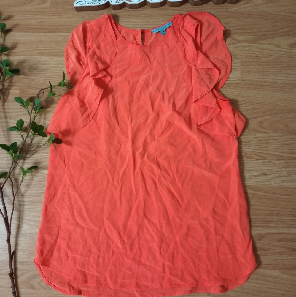 Antonio Melani 100% silk top size M